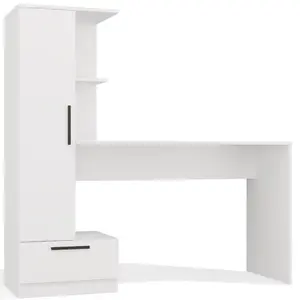 Rakstāmgalds LVT Cosmo 1 balts 143×50 cm — LVT Cosmo 1