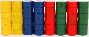 Magnetic Pins FANDY 10 mm, 48 pcs, colored