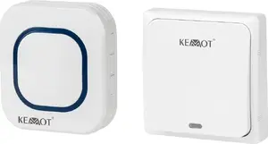Wireless Doorbell KEMOT URZ3264 — 58 Melodies, Wireless Chime Set