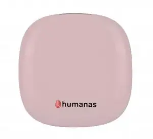 Kosmētiskā spogulis Humanas HS-PM01 ar LED apgaismojumu, rozā