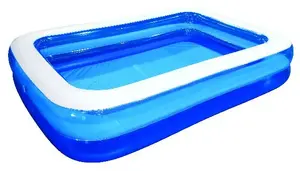 Inflatable rectangular above-ground pool Avenli JL010291-1NPF — 459 L, 2000×1500×500 mm, blue/white