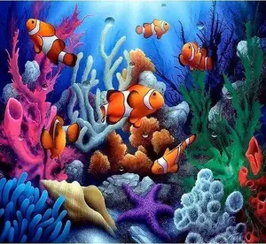 Набор алмазной мозаики Norimpex Mozaika 5D — «Риф» (Rafa) 40×30 см