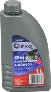 Масло для компрессора GEKO L-DAA100 1 л (G82021) – минеральное масло для воздушных компрессоров