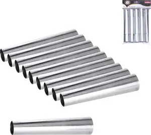 ORION baking tube molds set 10 pcs – universal pastry tube forms for cream-filled wafers