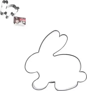 Cookie cutter ORION ZAJĄC — metal gingerbread cookie cutter, universal rabbit shape