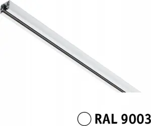Paulmann URail sliežu sistēma 2 m 230 V balta RAL9003 metāla