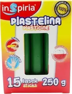Modeling clay SCHEMAT dark green 15 sticks total 250 g