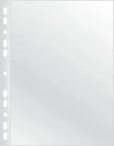 Document Sleeves Q-Connect A4 PP 50 µm Clear Pack of 100 in Box