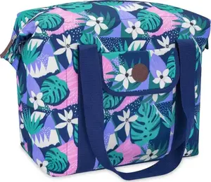Thermal Beach Cooler Bag SPOKEY SAN REMO — insulated carry bag for food and drinks, portable beach tote