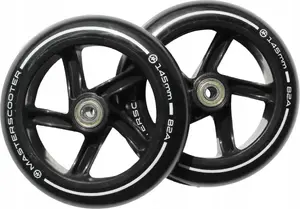 Skūtera riteņi Master 145 mm ar gultņiem ABEC7 — komplekts 2 gab.