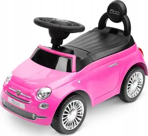 Braucamrīks Toyz Fiat 500 rozā modelis TOYZ-2552 — bērnu stumjams auto