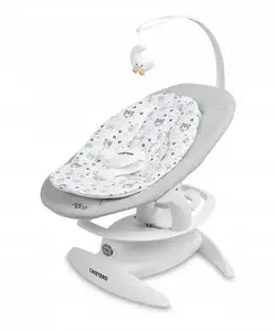 Bērnu šūpuļkrēsls Caretero BUJACZEK NOCO GREY – modelis TERO-8011