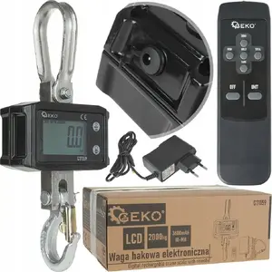 Electronic Crane Scale GEKO with Remote 2000 kg capacity, 5 division