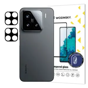Защитное стекло для экрана и камеры Wozinsky для Redmi Note 14 Pro+ 5G, закаленное, прозрачное, 2 шт.