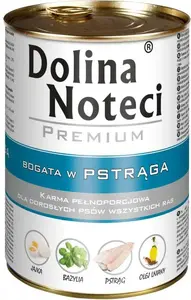 Wet dog food Dolina Noteci Premium with trout 800 g