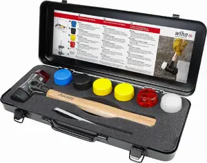 UN Safety set with soft head hammer and 8-piece accessories, model WH 44008