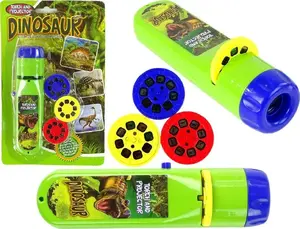 Фонарик-проектор LEANToys Dinozaury — проектор со 24 слайдами