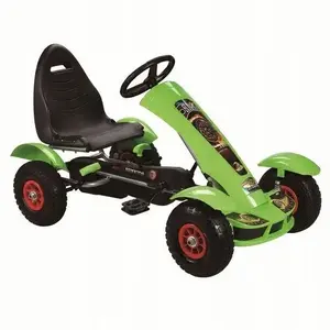 Pedāļu kartings Super-Toys F618 — bērnu, zaļš