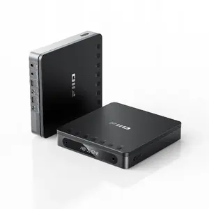 Портативный CD-плеер FiiO DM13 BT — чёрный, проигрывание CD с Bluetooth-подключением