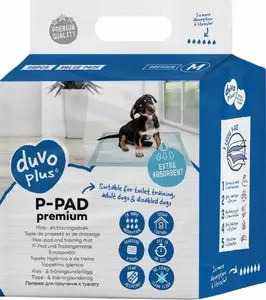 Пеленки для собак Duvo+ Premium M 50 шт 30×45 см (модель 15596)