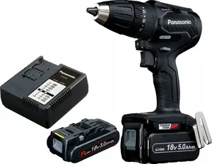Cordless Drill Driver Panasonic EY79A3PN2G 18 V with 2 × 5 Ah Batteries