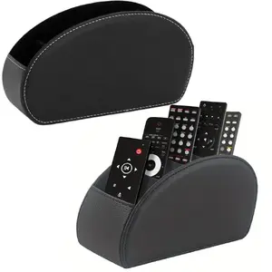 Remote Control Organizer Box Lean 5 Compartments Black (model 25229)