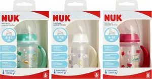 Детская бутылочка Nuk 150 мл из полипропилена (PP) для 6–18 мес, модель 10743926