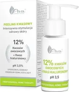 Peel solution Ava Professional Home Therapy — Fruit Acids 12% with Hyaluronic Acid, 50 ml