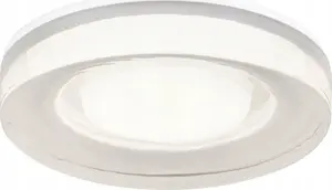 Iebūvējamā lampa Paulmann LUENA GU10 max 35W IP65 230V balta stikls/metāls