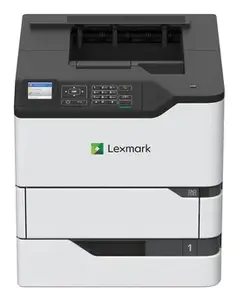 Laser printer Lexmark MS821dn — A4, 1200 x 1200 DPI, 52 ppm, duplex, duty cycle 250000 ppm