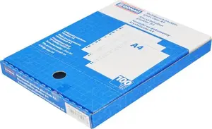 Document sleeves Donau A4 polypropylene 45 µm clear pack of 100 in box
