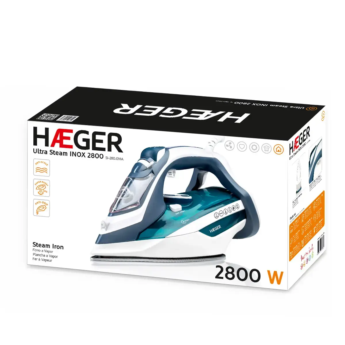Polti Haeger Ultra Steam 2800 утюг Dry & Steam Photo 4