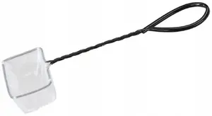 Fishing landing net AQUA DELLA EB-2602, white, 20 cm head diameter