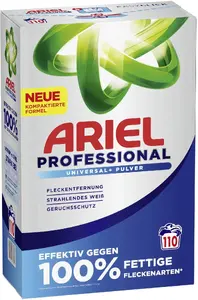 Laundry detergent powder Ariel Professional Universal+ 6.05 kg for commercial and home use