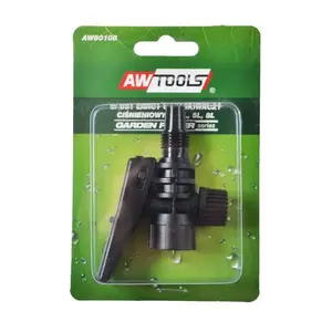 Соединитель для садового шланга AWTools AW60108, металлический, длина 210 мм, вес 20 г