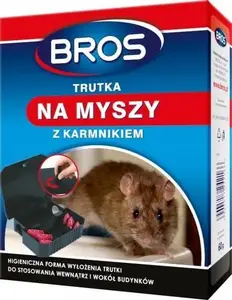 Ловушка-кормушка для мышей с приманкой 60 г — BROS 38089910