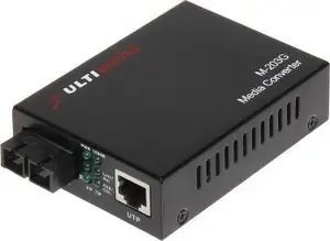 Fiber Media Converter Ultimode M-203G single-mode media converter