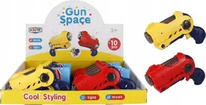 Toy pistol (battery-operated) Mega Creative PISTOLET B/O 15 cm — assorted colors