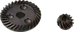 Angle Grinder GEKO 115 mm — gear-driven, 46.5 mm body length, 10 mm/8 mm arbor