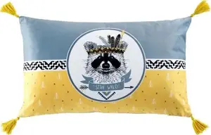 Decorative Cushion Douceur d'Interieur Filou 30x50 cm — Mustard