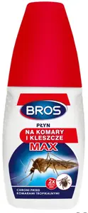 Insect Repellent Liquid BROS MAX 50 ml — protection against mosquitoes and ticks