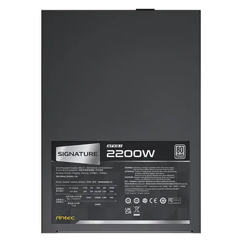 Antec SIGNATURE 2200 Platinum блок питания 2200 Вт Photo 10
