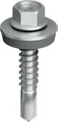Screw AZO SOL-50 5.5×22 mm — aluminum screw with stainless steel insert