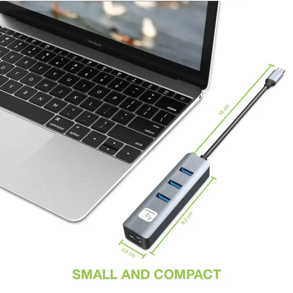 Techly IDATA USB-ETGIGA3CA док-станция Photo 3
