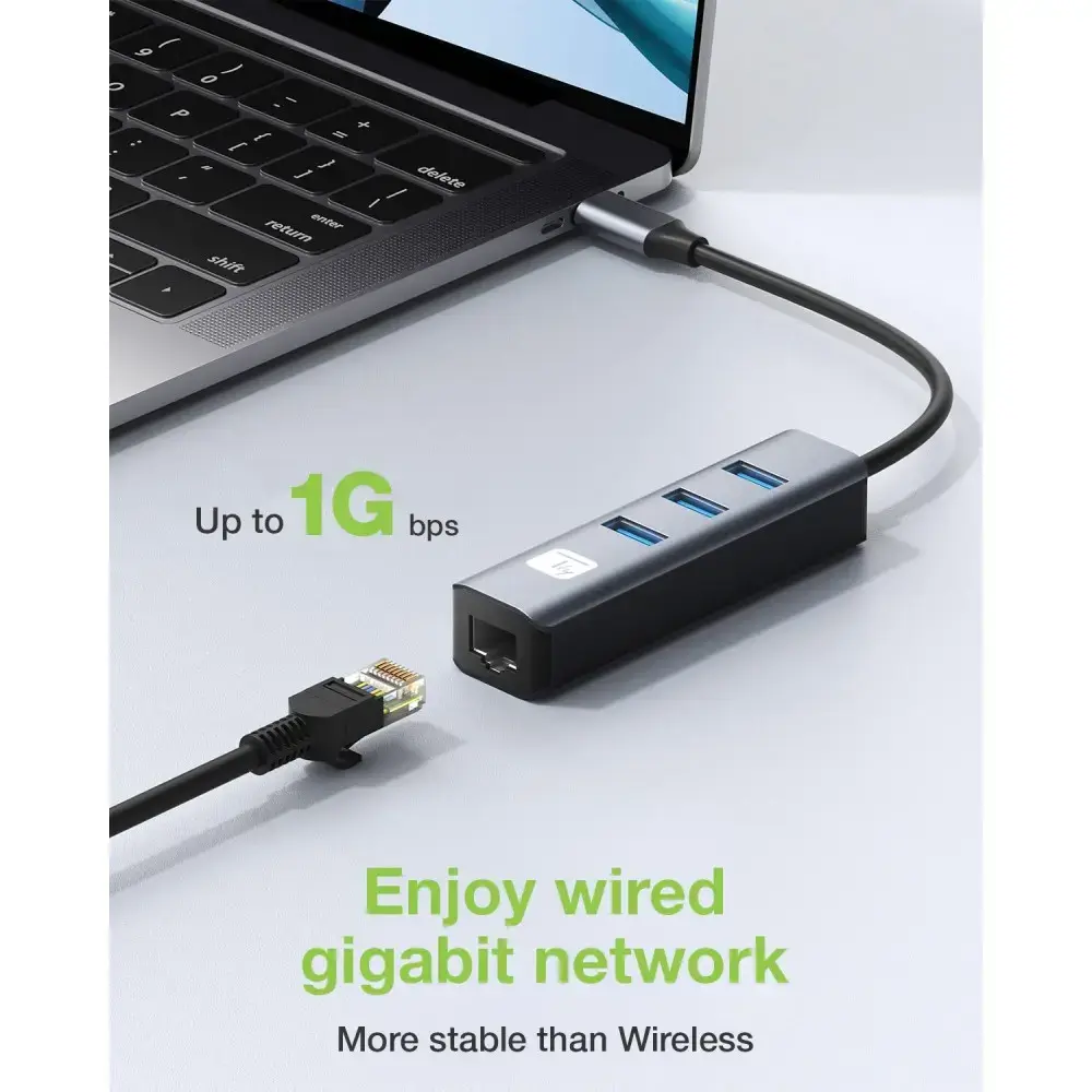 Techly IDATA USB-ETGIGA3CA док-станция Photo 5