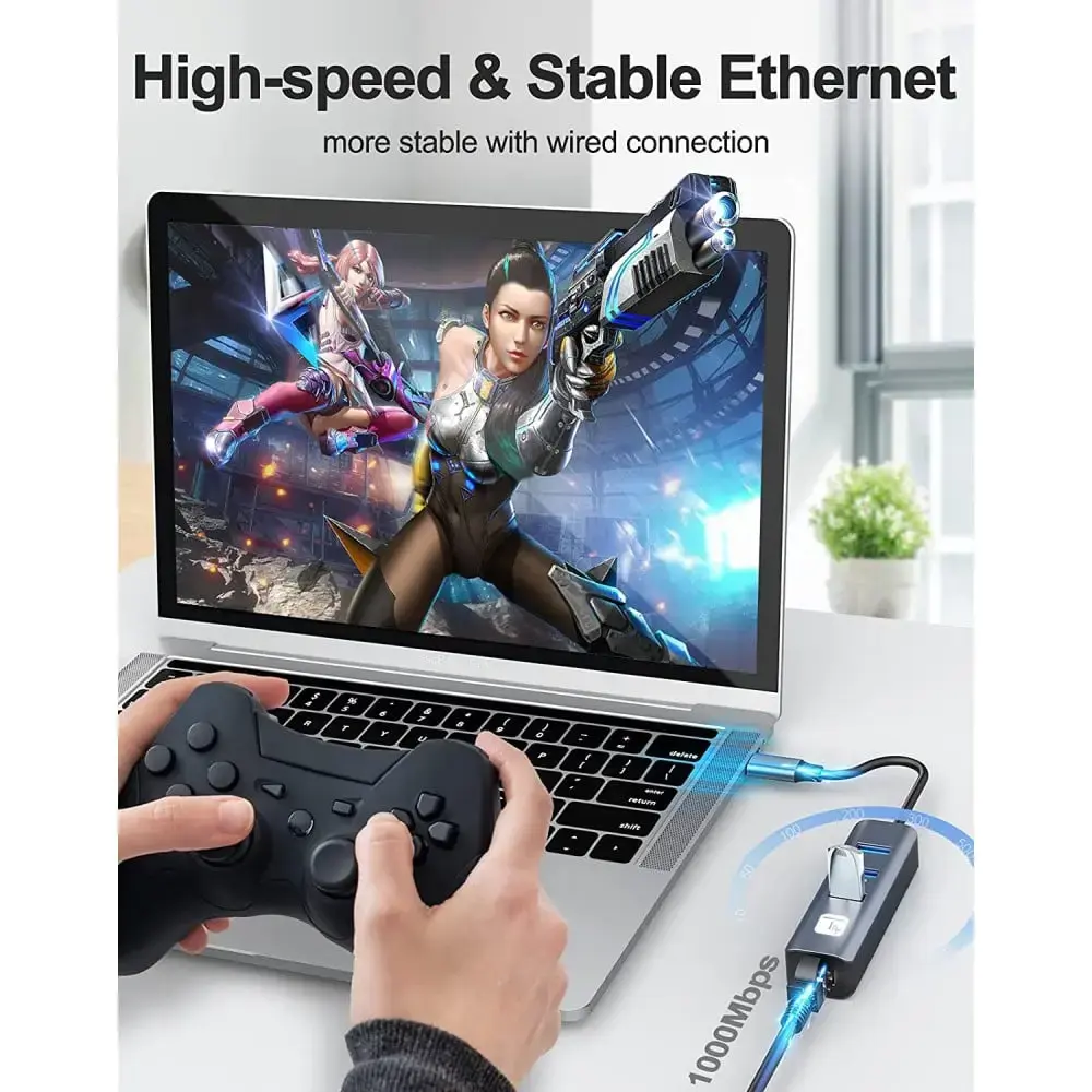 Techly IDATA USB-ETGIGA3CA док-станция Photo 9