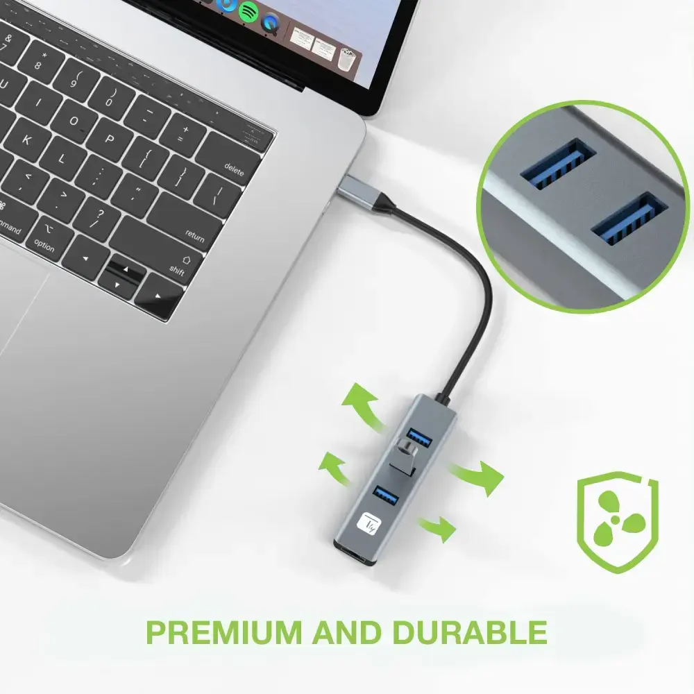 Techly IDATA USB-ETGIGA3CA док-станция Photo 10