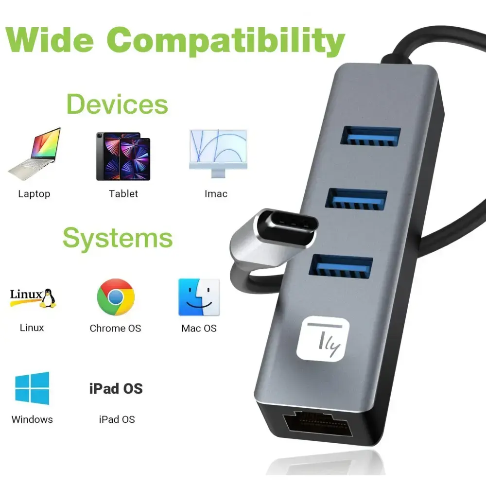 Techly IDATA USB-ETGIGA3CA док-станция Photo 11