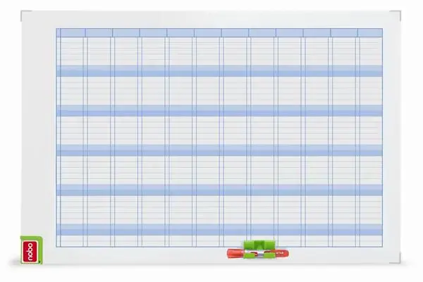 NOBO Performance Annual Planning Board 900×600 mm Photo 2