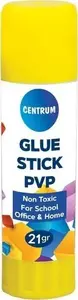 Glue Stick Centrum PVP 21 g — Centrum CE80302, permanent adhesive in twist-up tube